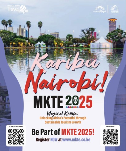 ntvkenya's tweet image. SP: Have you secured your spot at #MKTE 2025?
Whether you're building a brand, exploring opportunities,
 or fueling the future of travel, MKTE 2025 is your platform. Own it.
Join Africa’s biggest tourism stage and connect with the world.
🔗 Register now at zurl.co/nJ35C