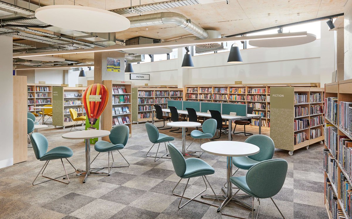 fg_library's tweet image. FG Library is at the London Libraries Conference TODAY! 📚
Check out our standout projects: ✅ Canada Water ✅ Edmonton Green ✅ Walworth ✅ Greenhill 
Explore more: fglibrary.co.uk/projects/ #LondonLibraries #FGProjects #LibraryDesign #CommunitySpaces