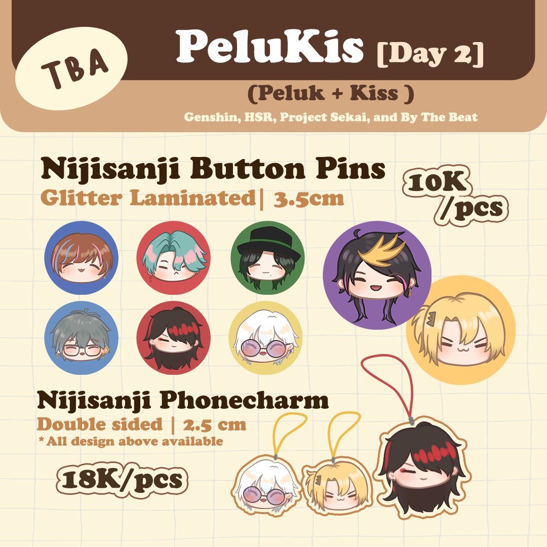 reinlic's tweet image. [Likes, RT &amp;amp; shares are appreciated `♡ ]

Batch 2 catalog for #CF21 !

Pre-Order info :
🗓️ : 19 Sept- 10 Okt
📍 : PeluKis : Peluk+Kiss (day2) Table TBA
🔗 : forms.gle/AEeS5Aw8iard47…

Fandom: Nijisanji, By The Beat, Luxiem

#Comifuro21 #Comifuro21Catalogue
