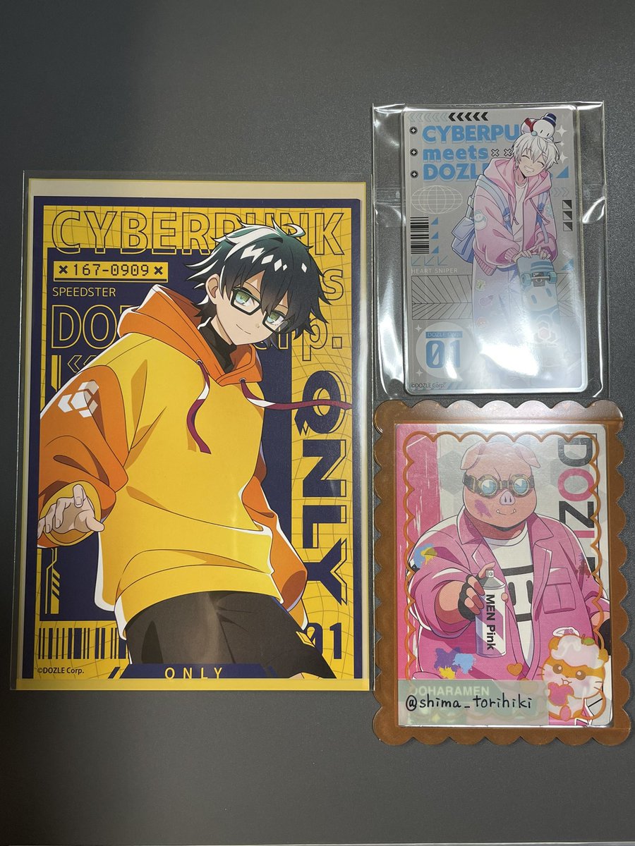 【交換】ドズル社 SHIBUYA TSUTAYA シブツタ 渋谷 CYBERPUNK meets サイバーパンク

譲）アクリルカード→⛄️
特典ポストカード→🍌

求）アクリルカード→🦍
特典ポストカード→集合

郵送交換希望
検索からもお気軽にリプよろしくお願いします！