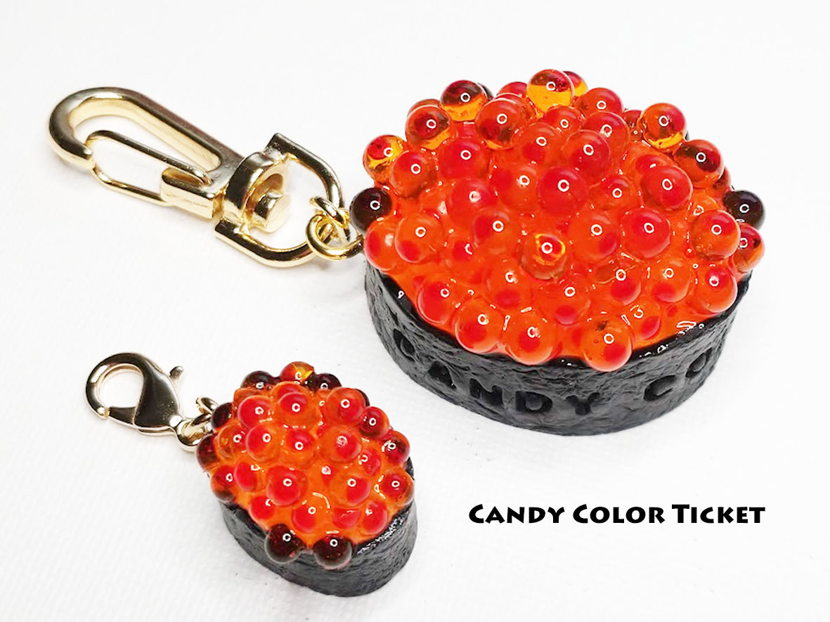 CANDY COLOR TICKET カンカラチケット バッグチャーム7点