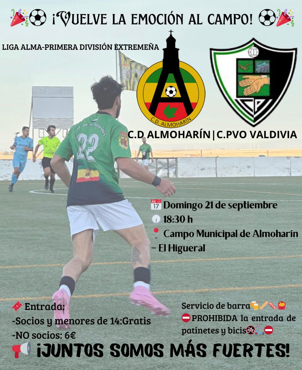 CD Almoharìn (@cdalmoharin10) on Twitter photo 