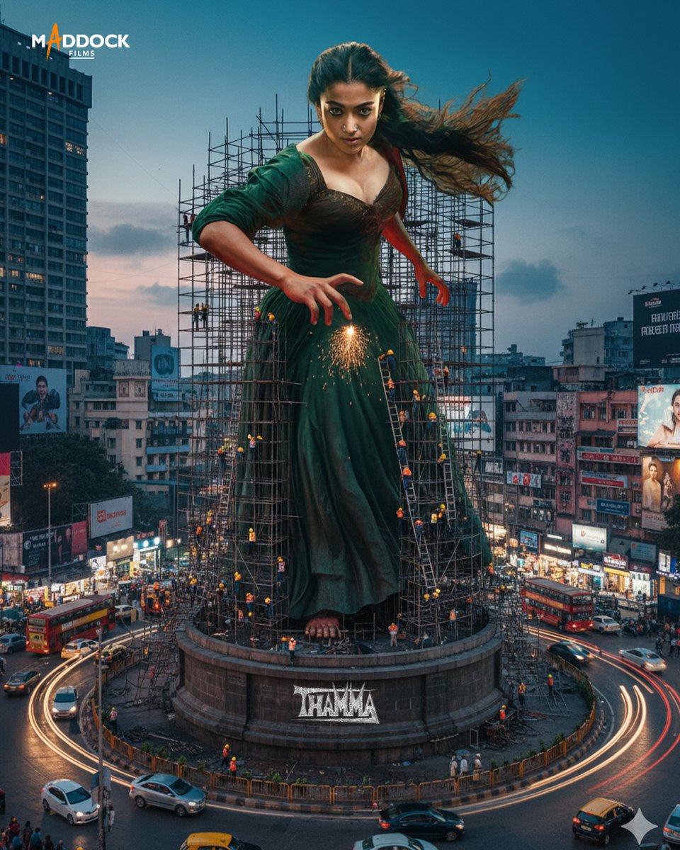 MaddockFilms's tweet image. The world of Thamma stands tall and immortal! ❤️🔥💥
This Diwali, the universe brings us a bloody love story to cinemas worldwide. #Thamma
Teaser Out Now!
🔗- bit.ly/ThamaOfficialT…
#ThammaThisDiwali
#MaddockFilms