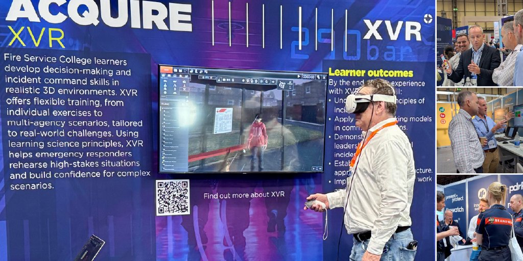 RedkiteSystems's tweet image. What a brilliant event! 🤩
We&apos;ve loved being part of #ESS2025—huge thanks to @19Group and everyone who made it such an energetic, educational, and inspiring show.
Proud to support our amazing first responder community!
#XVRSimulation #LearnProGroup #FireWatch