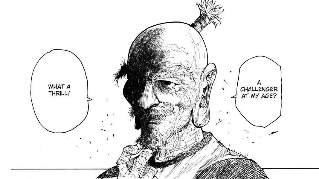 CrspyCritter101's tweet image. "𝐖𝐡𝐞𝐧 𝐲𝐨𝐮 𝐬𝐭𝐨𝐩 𝐜𝐡𝐚𝐥𝐥𝐞𝐧𝐠𝐢𝐧𝐠 𝐲𝐨𝐮𝐫𝐬𝐞𝐥𝐟, 𝐲𝐨𝐮𝐫 𝐥𝐢𝐟𝐞 𝐢𝐬 𝐨𝐯𝐞𝐫."
Like grandfather, son, and grandson. Especially Netero and Tserriednich, who strive for the pinnacle of man, beyond the beyond, and defying human capabilities and limits.