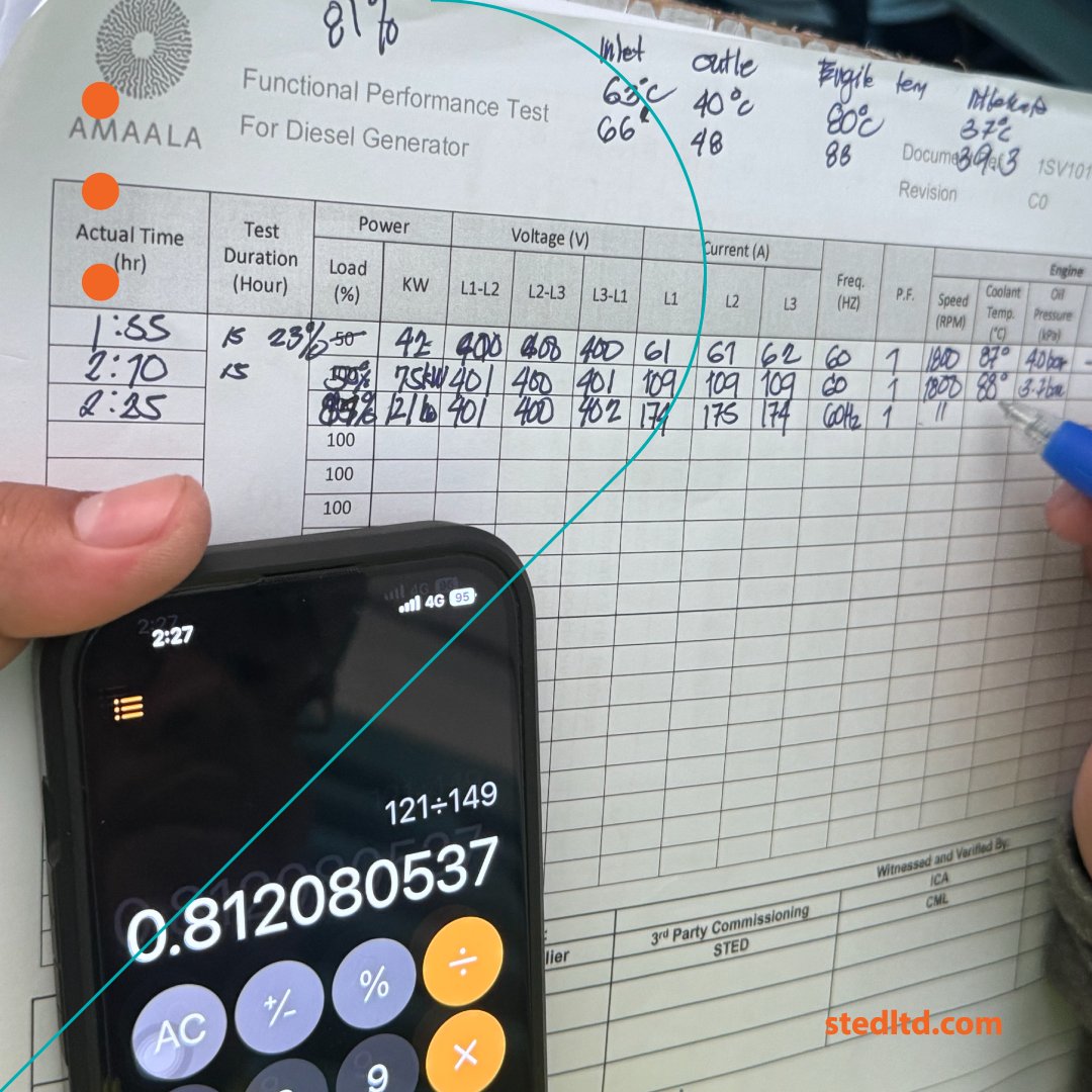 Social_Sted's tweet image. ⚡ Functional tests in action.
At Amaala, STED engineers validate diesel generators for safety, efficiency and reliability through real time data and international standards.
🔧 Data you can trust
🏗️ Progress you can build upon
#STED #Amaala #TestingAndCommissioning #Vision2030