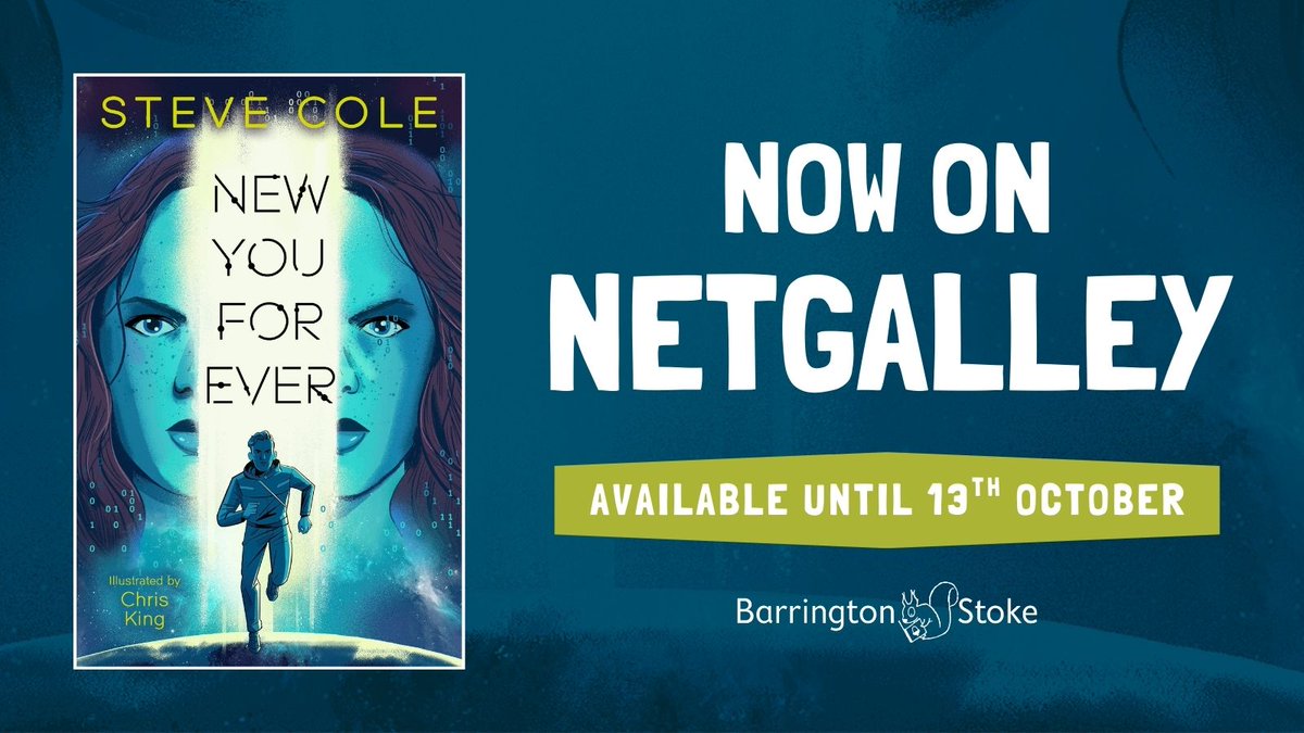 Attention all reviewers! NEW YOU FOR EVER by <a href="/SteveColeBooks/">Steve Cole</a> is now available to request on NetGalley. A gripping dystopian thriller about the development of artificial emotional intelligence that questions what it means to be human. 
Request at: netgalley.co.uk/catalog/book/7…