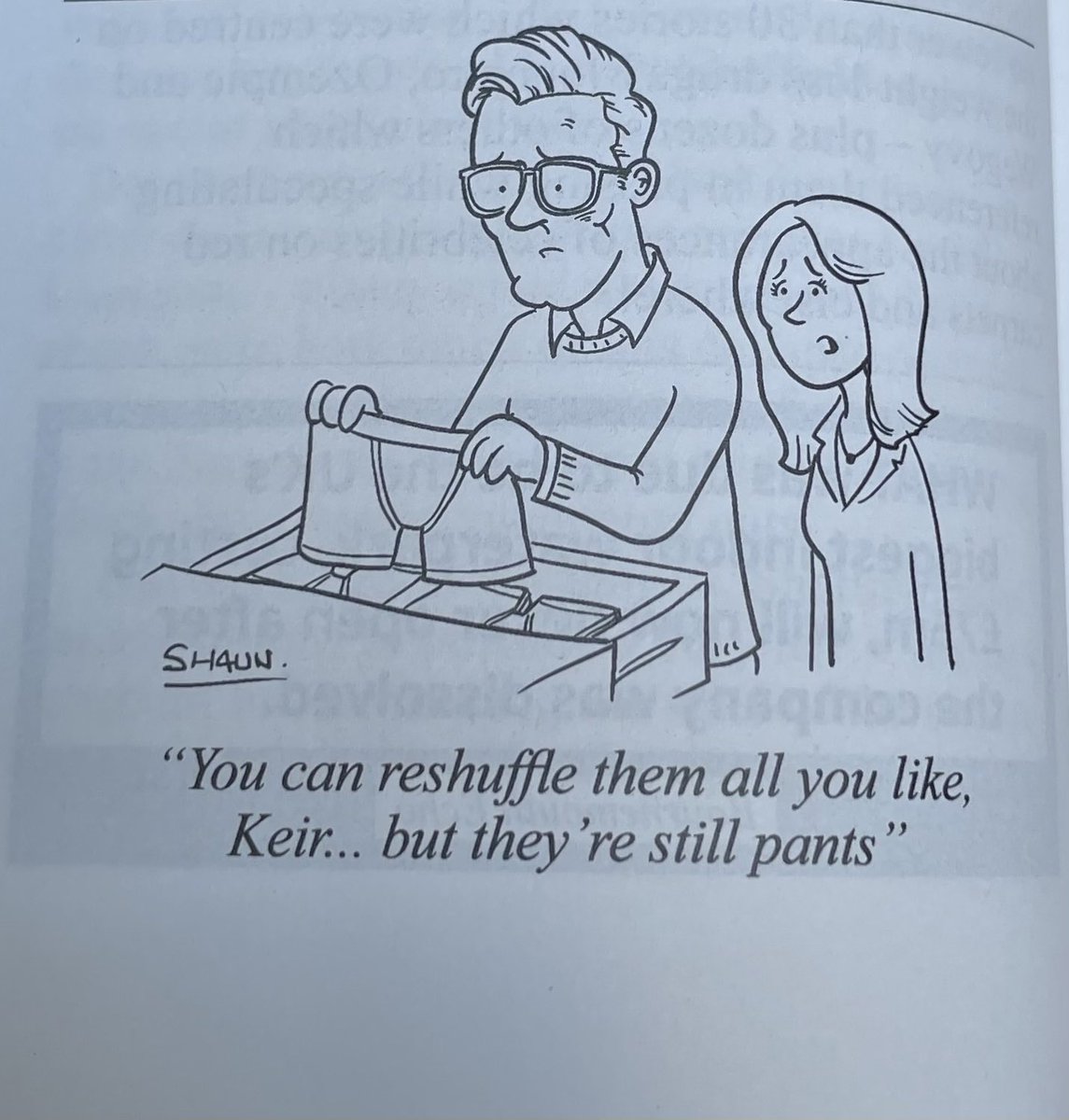 This cartoon from Private Eye is so on the money!