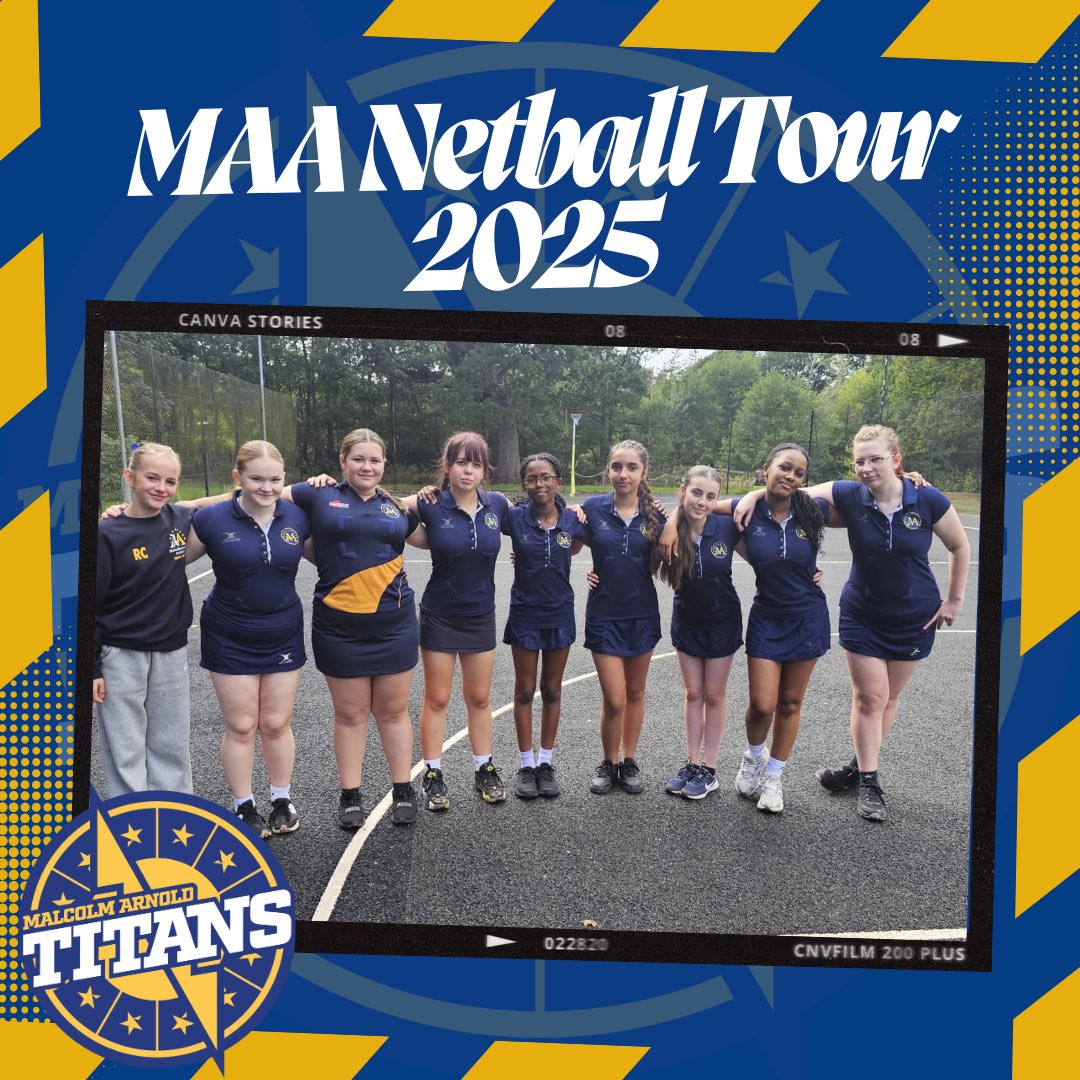 MAAcademySport's tweet photo. Below are the Netball Results from the 2025 Netball Tour!!
Year 11 Gold - 2nd
Year 11 Navy - 5th
Year 10 - 4th
Year 9 - 3rd
Year 8 - 4th
Huge well done to all involved!!
@dretsport #teammaa https://t.co/ke5YWF3QAv