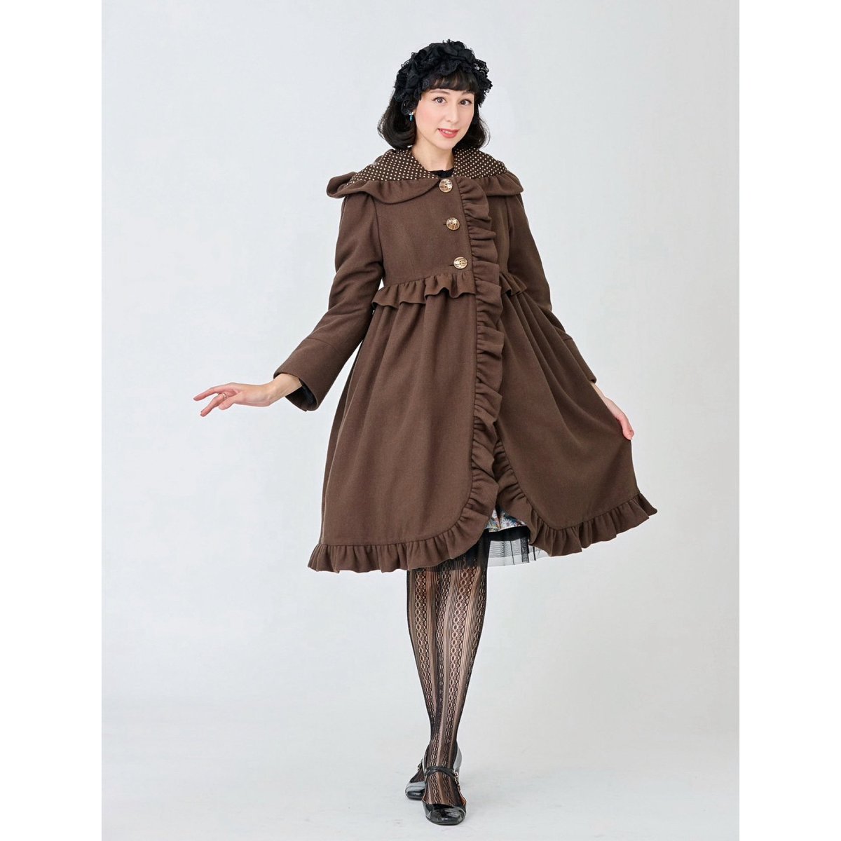 あ*酢様 Fairy wish 赤ずきんのコート　クラシックチェリー　フェアリー 赤ずきんのコートは《クラシックチェリー》と《クラシックブラウン