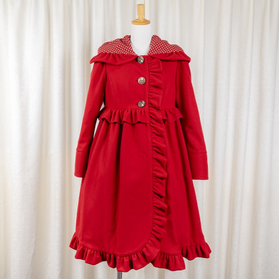 あ*酢様 Fairy wish 赤ずきんのコート　クラシックチェリー　フェアリー 赤ずきんのコートは《クラシックチェリー》と《クラシックブラウン