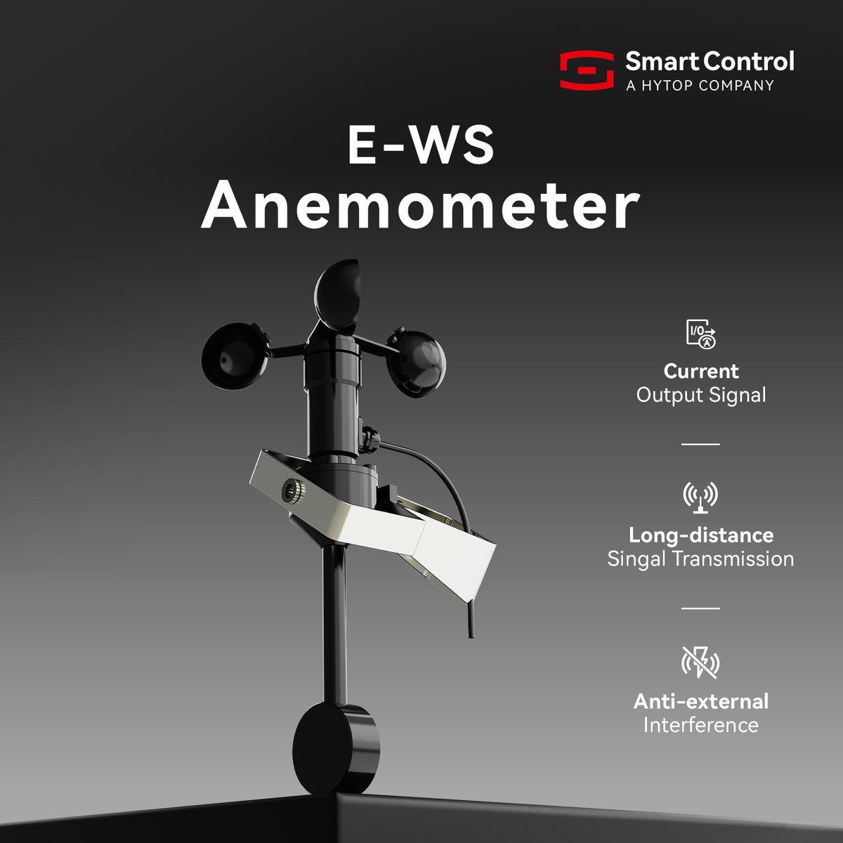 SmartControl_SH's tweet image. Product Update Coming! HYTOP E-WS Anemometer:
accurately captures wind speed information in diverse environments, providing reliable safety for heavy equipment.
More information:
🌐: en.smartsh.com
📩: sales@smartsh.com
#HYTOP #SmartControl #Anemometer