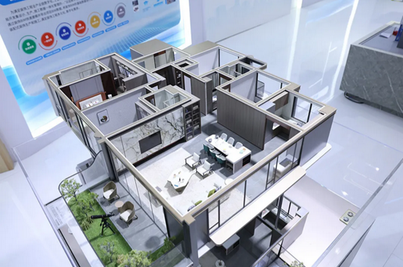CSCECNEWS's tweet photo. From Sept. 10–14, CSCEC joined CIFTIS 2025  at Shougang Park, Beijing, China, showcasing its strengths in green building, intelligent equipment, smart construction sites, and integrated digital systems — highlighting the smart and low-carbon technology of CSCEC.
Eye-catching innovations such as Quality Homes, green building materials, and smart robots attracted strong interest from visitors.