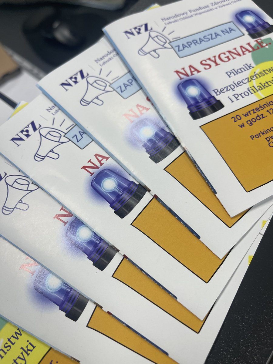 🚨 Jutro widzimy się „Na sygnale! Pikniku zdrowia i profilaktyki”. 
Szczegóły wydarzenia: nfz-zielonagora.pl/PL/1051/9510/Z… 
⁦<a href="/radiozgora/">Radio Zielona Góra</a>⁩ ⁦<a href="/UZ_Zielonagora/">UZ Zielona Góra</a>⁩ ⁦<a href="/martaa_cal/">Marta Cal</a>⁩ <a href="/Agniesz49257822/">Agnieszka Jarząbek profilaktyka Lubuski NFZ</a>⁩ ⁦@index96fm⁩