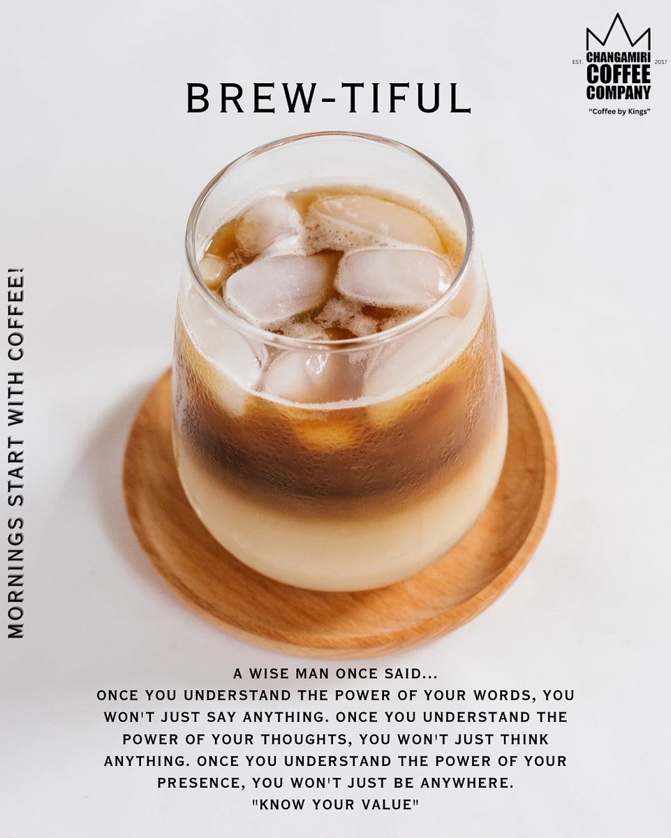 CoffeeByKings's tweet photo. If you missed the 8am coffee bell, don’t worry — noon iced coffee still hits the spot ✨
#icedcoffee #changamiricoffee  #coffeebykings https://t.co/h6qlguiK3d