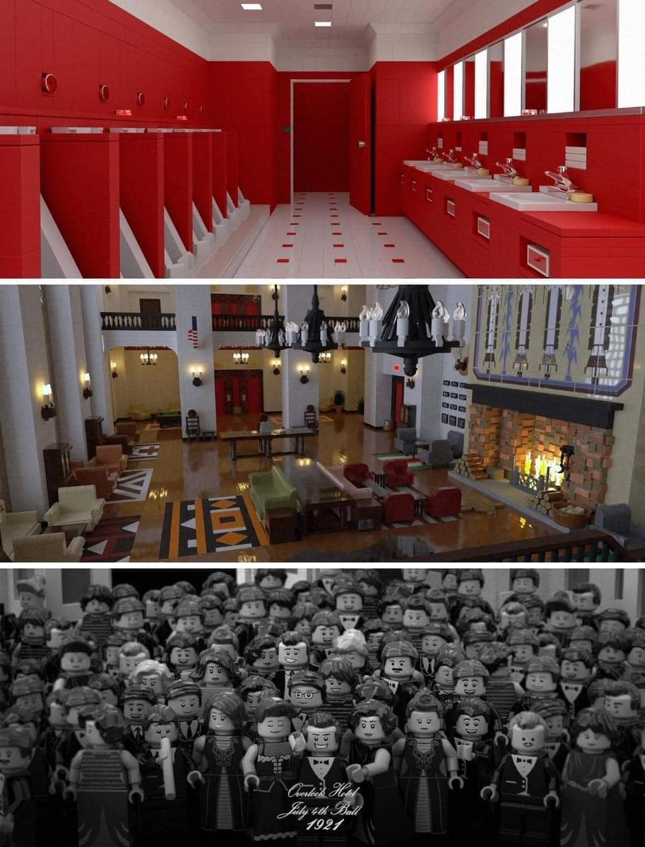 THE SHINING recreated in Lego.