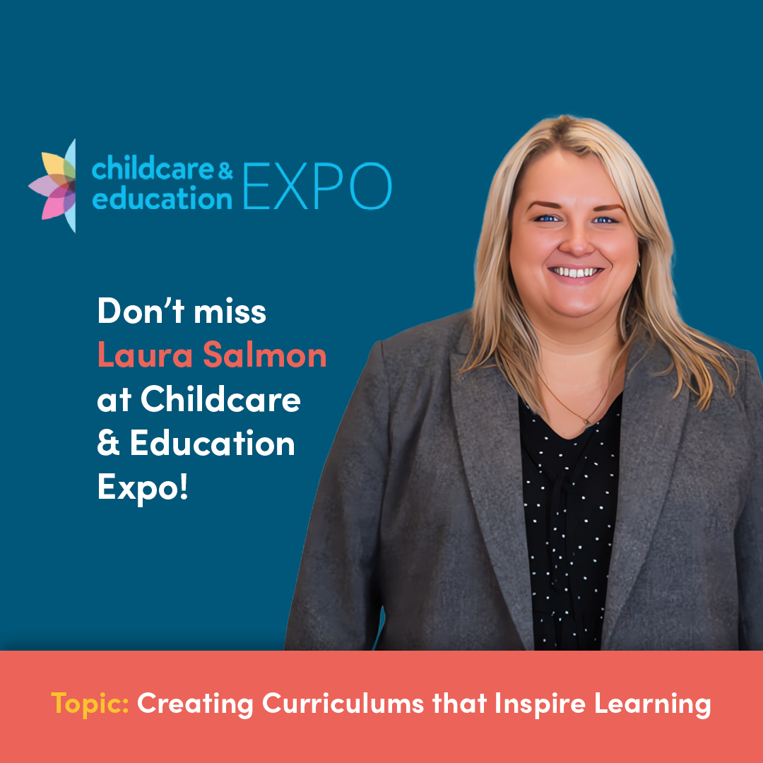 We’re very excited to say that our very own Head of Early Years, Laura, will be speaking at the <a href="/childcareedexpo/">Childcare & Education Expo</a>, sharing her knowledge in the early years sector! 

We can’t wait to see you next week! 👋