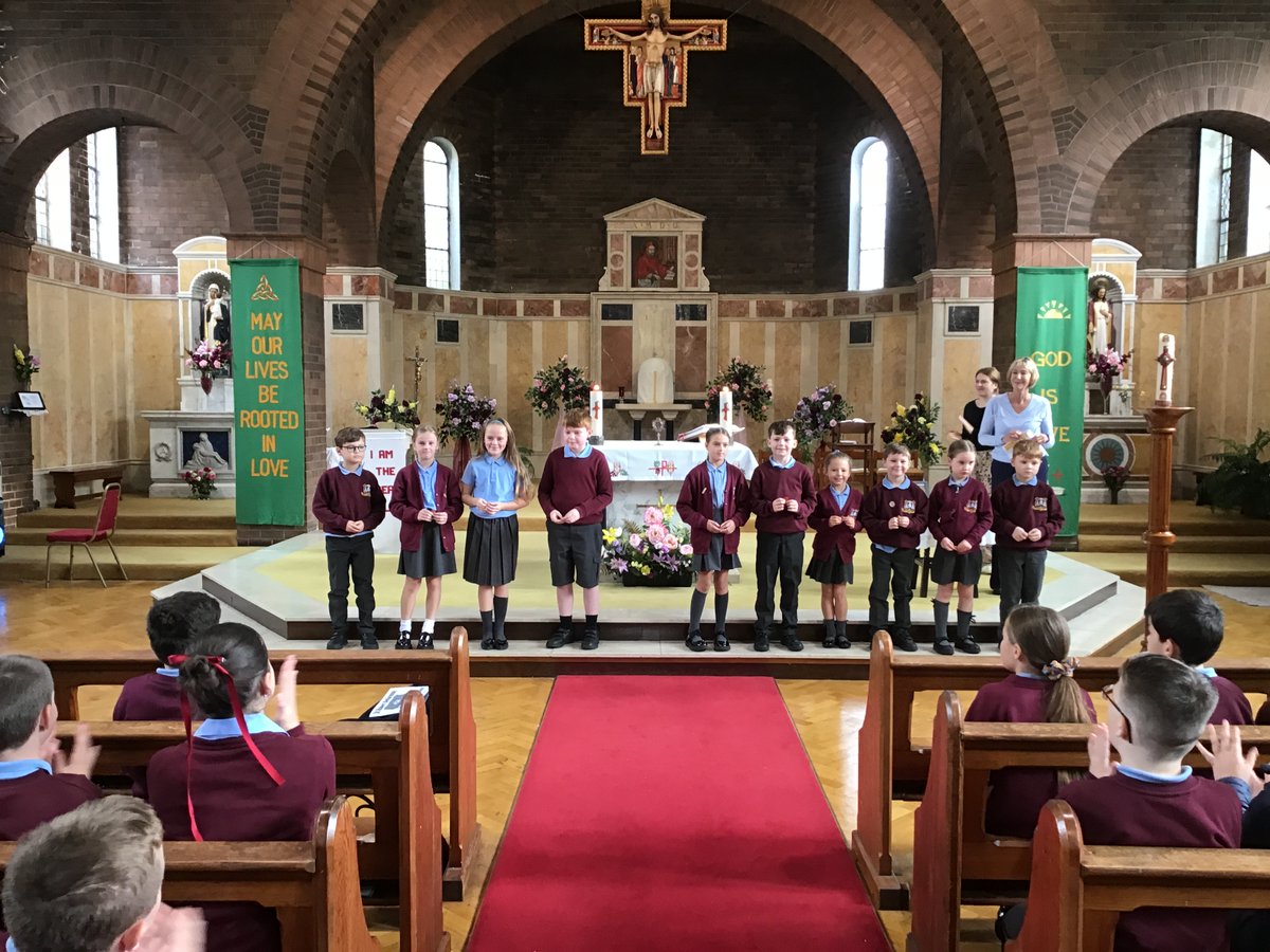 Father blessed our school council badges, sports leader badges house captains and prefect badges. Well done to all our councillors, leaders and prefects we wish them a very successful year in their new roles.