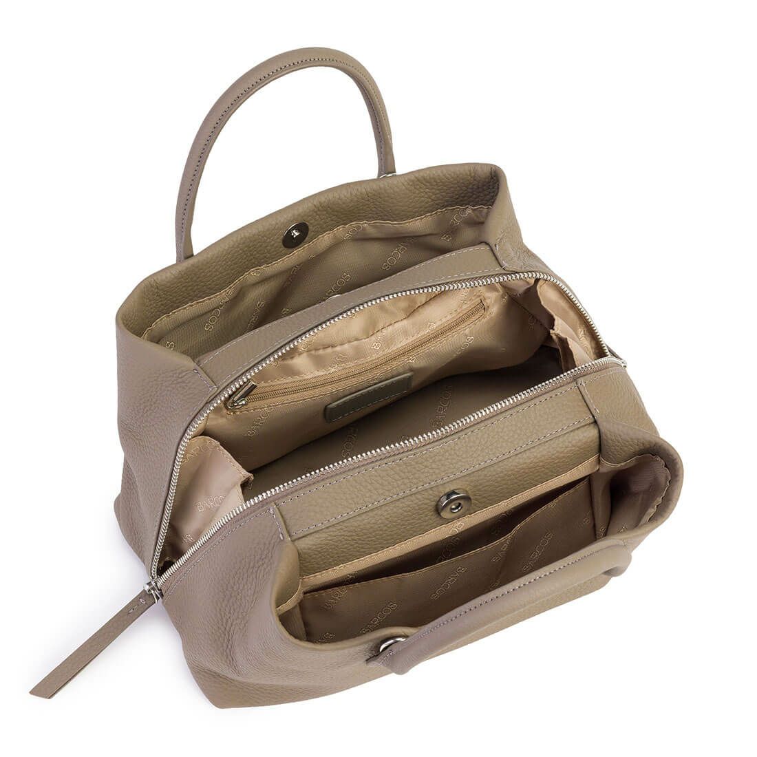 BARCOS 三角フォルムレザーリュック 楽天市場】BARCOS 本革