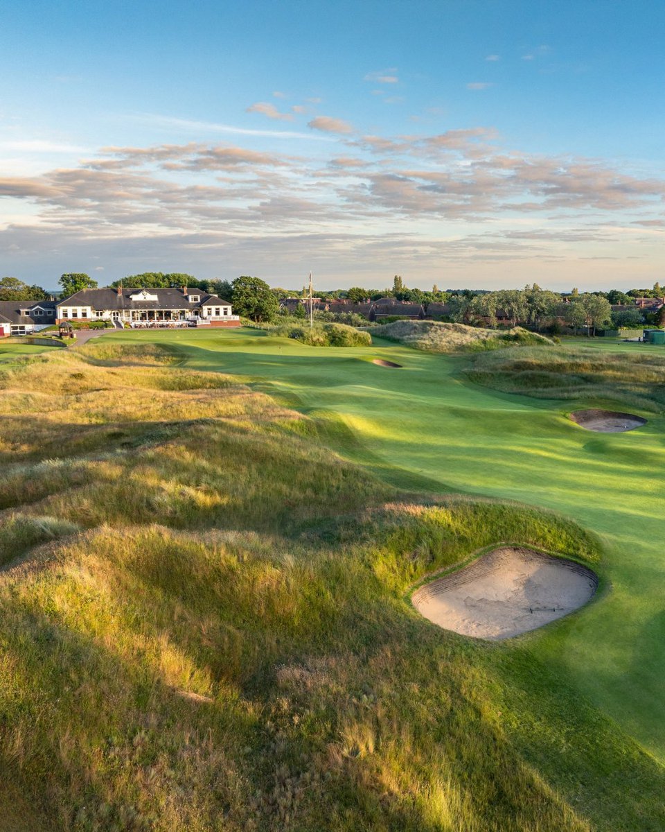 Finish in style before the watchful eyes of our members &amp; guests on the terrace.

#golf #linksgolf #SouthportAndAinsdale #golflife #ukgolf #englandgolfcoast