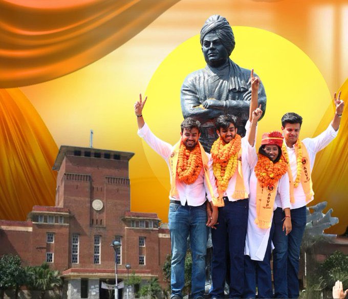 DigviajayPrasad's tweet photo. ना जातिवाद ना क्षेत्रवाद, सबसे ऊपर राष्ट्रवाद🚩🚩

#dusuelection2025 #दिल्ली_विश्वविद्यालय https://t.co/pPdGQc6s5y