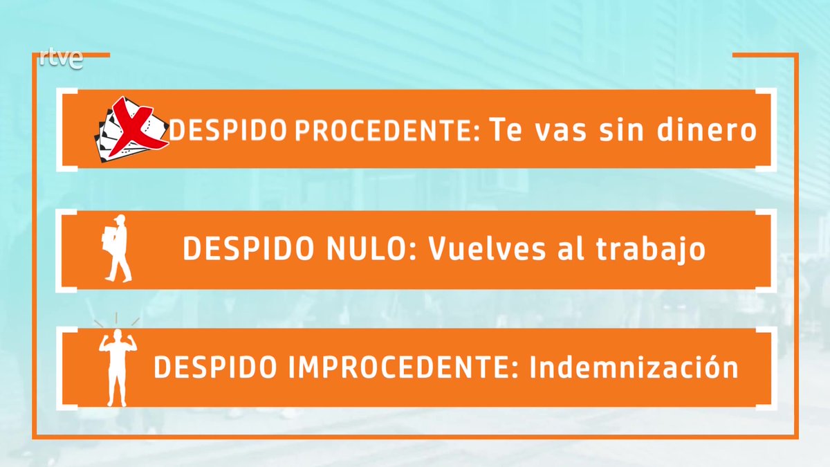 🫸Hoy, pistas para saber si un DESPIDO 
es PROCEDENTE o IMPROCEDENTE

💊y cómo protegerte 
si NO estás de acuerdo

▶️rtve.es/v/16735869/