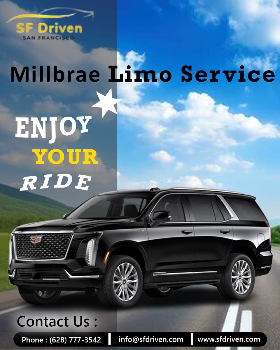 sfdriven1's tweet image. Returning to Millbrae? Enjoy the local charm and let SF Driven take care of all your transportation needs. Safe, reliable, and stylish!
For more details please click here &amp;gt;&amp;gt; sfdriven.com/services/millb…
#TravelInStyle #SFDriven #Berkeley #LuxuryTransport #AirportService #SFDriven