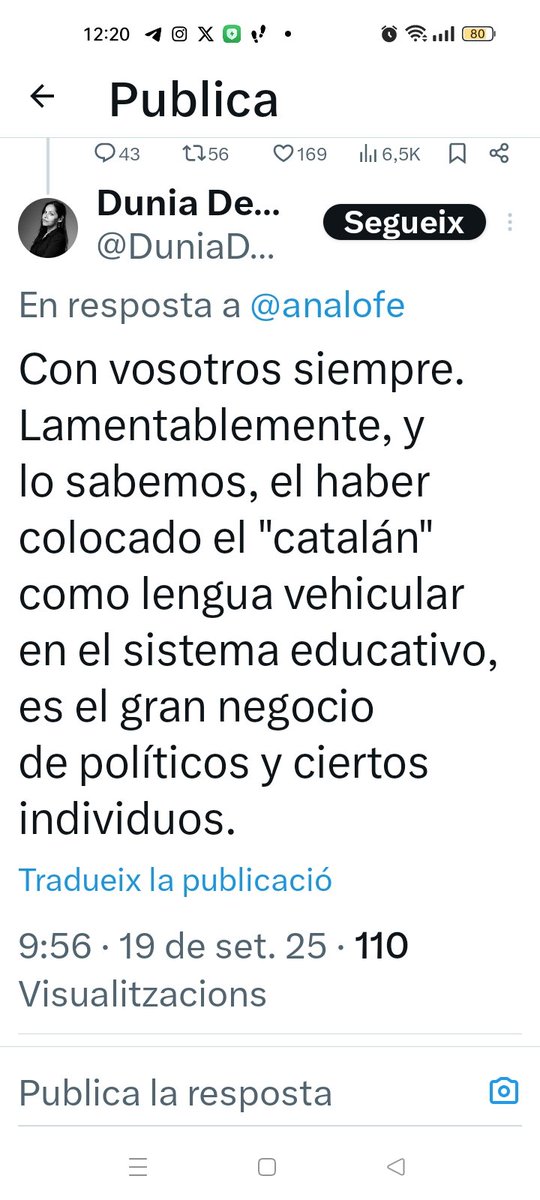 Qualsevol desgraciat a l'altre punta de món es permet opinar i posar en dubte la nostra llengua i cultura.