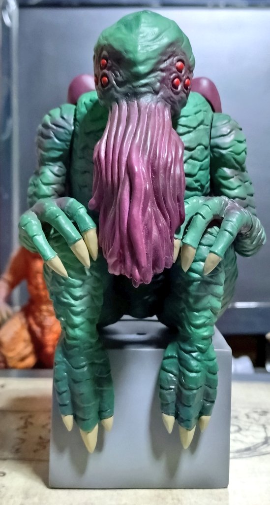 クトゥルフ神 フィギュア ラヴクラフト 神話 怪獣 ソフビ クトゥルフ神