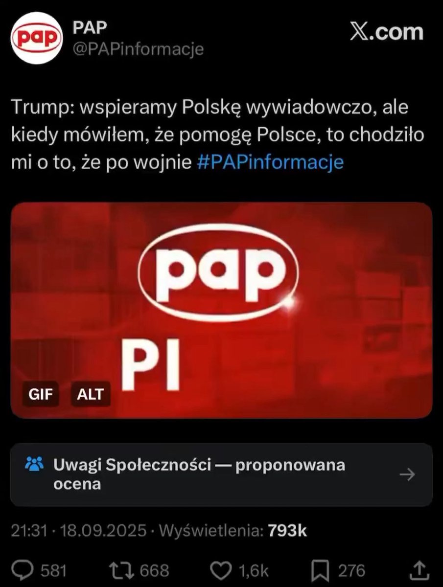 Dominik Tarczyński MEP tweet media