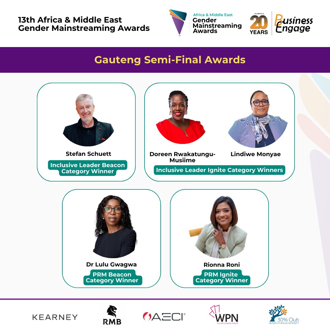 Africa Gender Mainstreaming Awards tweet media