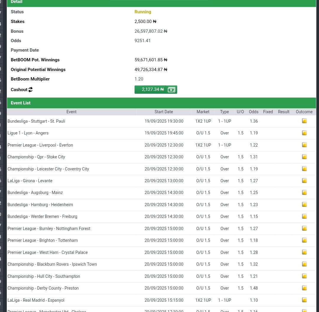 mrgnsports's tweet photo. My 59m on #Bet9jaCode 

Join telegram now 👉 https://t.co/x6R80vo4TT

10m giveaway coming this weekend https://t.co/hY8PgsETHN