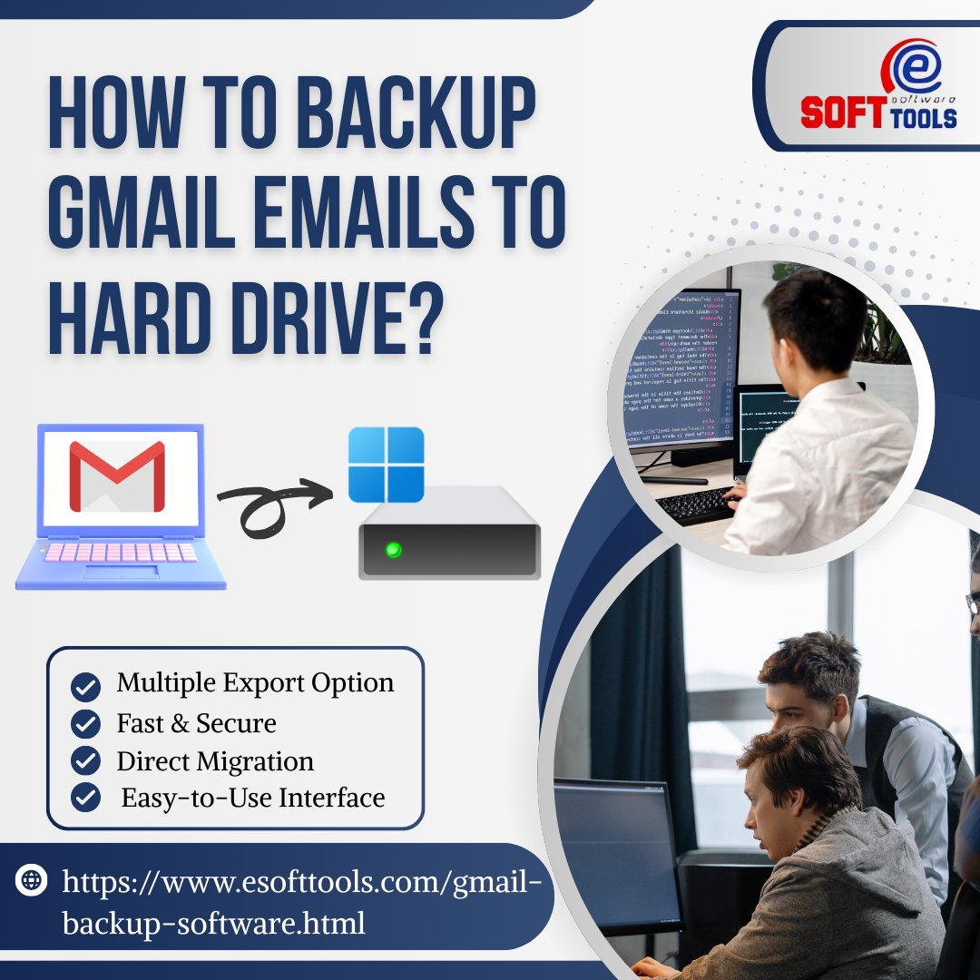 esofttools's tweet image. How to Backup Gmail Emails to Hard Drive?

Backup Gmail emails to your hard drive without any hassle using eSoftTools Gmail Backup Software.

Visit more:- easydatafix.com/backup-gmail-e…

#gmailemailbackupsoftware #takegmailemailbackup