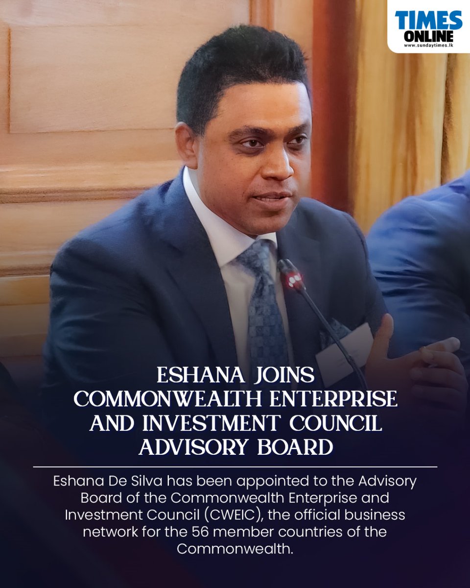 Eshana Joins Commonwealth Enterprise and Investment Council Advisory Board