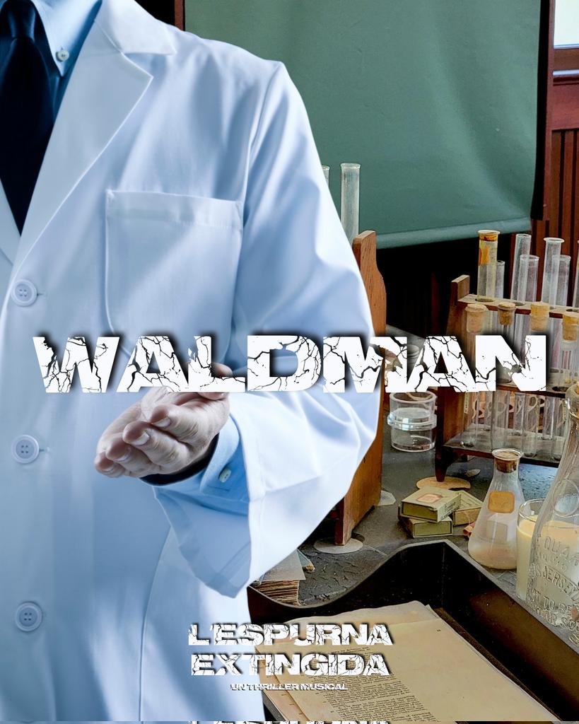El professor Waldman es rector de la universitat. 

Els seus estudis i teories sobre la reanimació de teixits van ser pioners i son la base de nous treballs d'investigació. 

A l'Espurna Extingida en Joaquim Udina interpreta al professor Waldman.