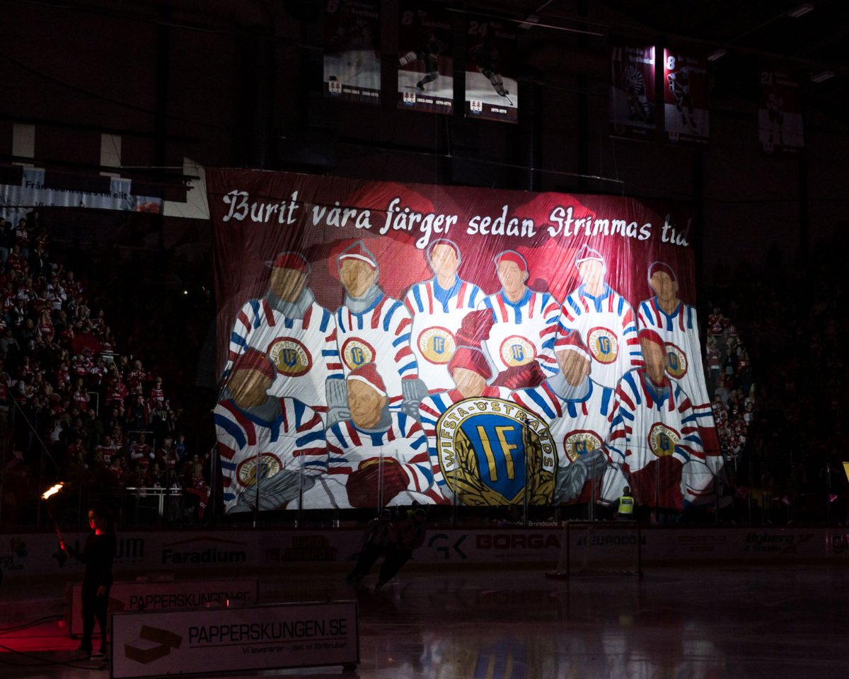 ♥️Stort tack till er 5012 personer som var i SCA Arena igårFortsätt stötta Supporterklubbens tifoverksamhet 
Swish: 123 391 87 78

#timraik