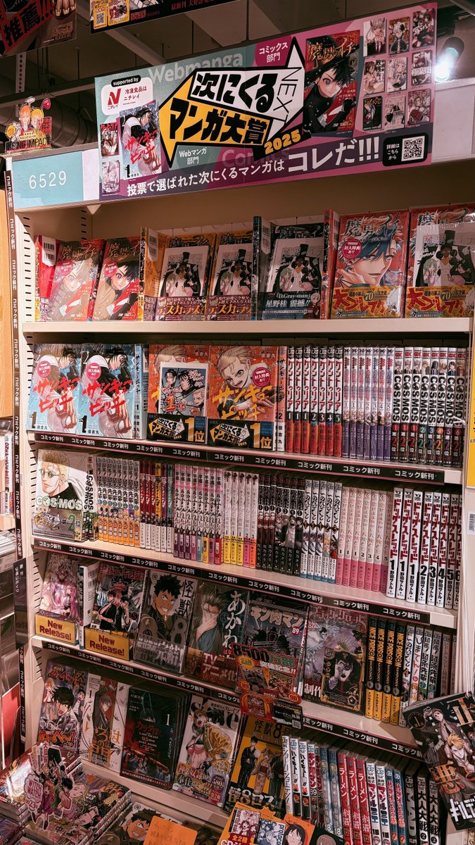 🏆次にくるマンガ大賞 2025🏆 ㊗コミックス部門 1位🎉 『魔男のイチ