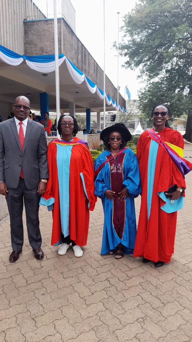 We at <a href="/UoNLawFaculty/">University of Nairobi Faculty of Law</a> indeed say hongera to all our Graduands this morning. Special congratulations goes to our two PhD Law graduands, Dr. <a href="/HMboce/">Njoki Mboce, HSC</a> and Dr. <a href="/hannahwamuyu/">Wamuyu</a> 👏🏾👏🏾👏🏾👏🏾We celebrate you &amp; wish you success in the next phase of your lives. Kila la heri Madaktari wa Sheria.