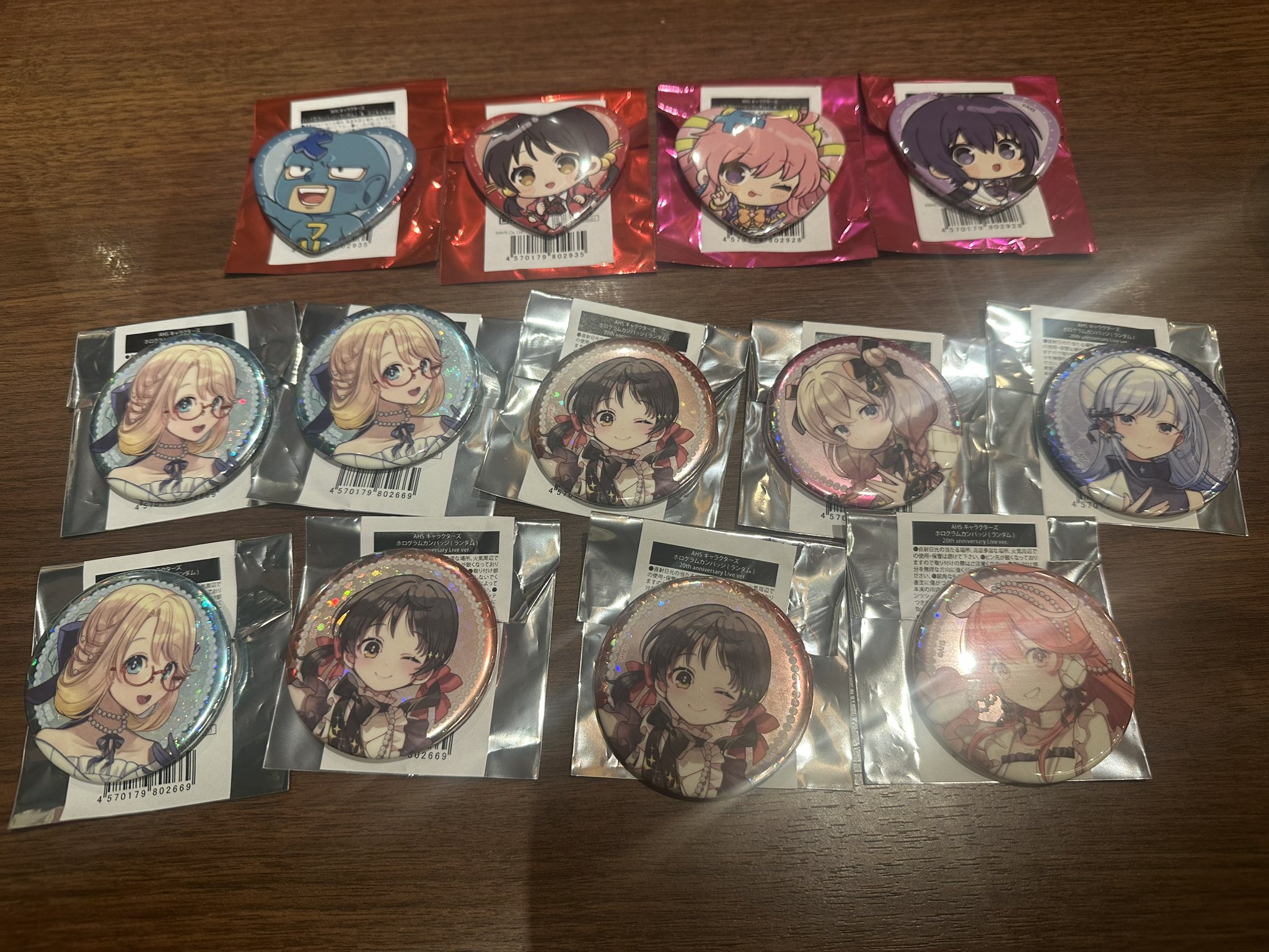 メグメグ 非売品 缶バッジ まとめ売り 珀雨つぼね( ◜ω◝ )🩷 on X: 