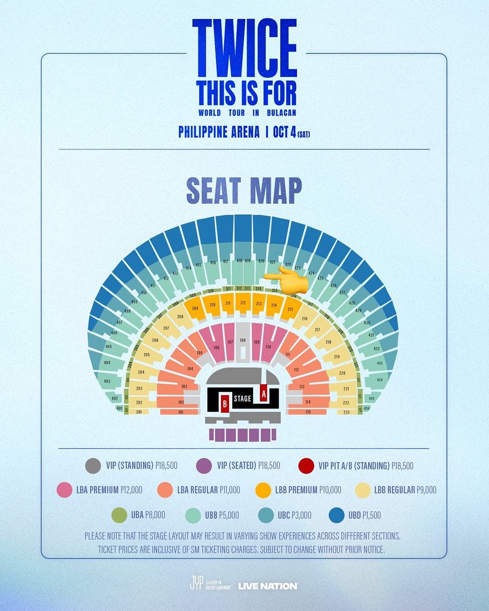 notyourtwing's tweet photo. interest check! 

twice this is for world tour in bulacan

౨ৎ UBB 420 Row 78
⤻ ₱5,000 srp + ₱100 online fee
⤻ secured during metrobank presale
⤻ payment upon meetup

dm me if inch!

ꗃ ic wts lfb wtb lfs nayeon jeongyeon momo sana jihyo mina dahyun chaeyoung tzuyu https://t.co/Rjped6mS3o