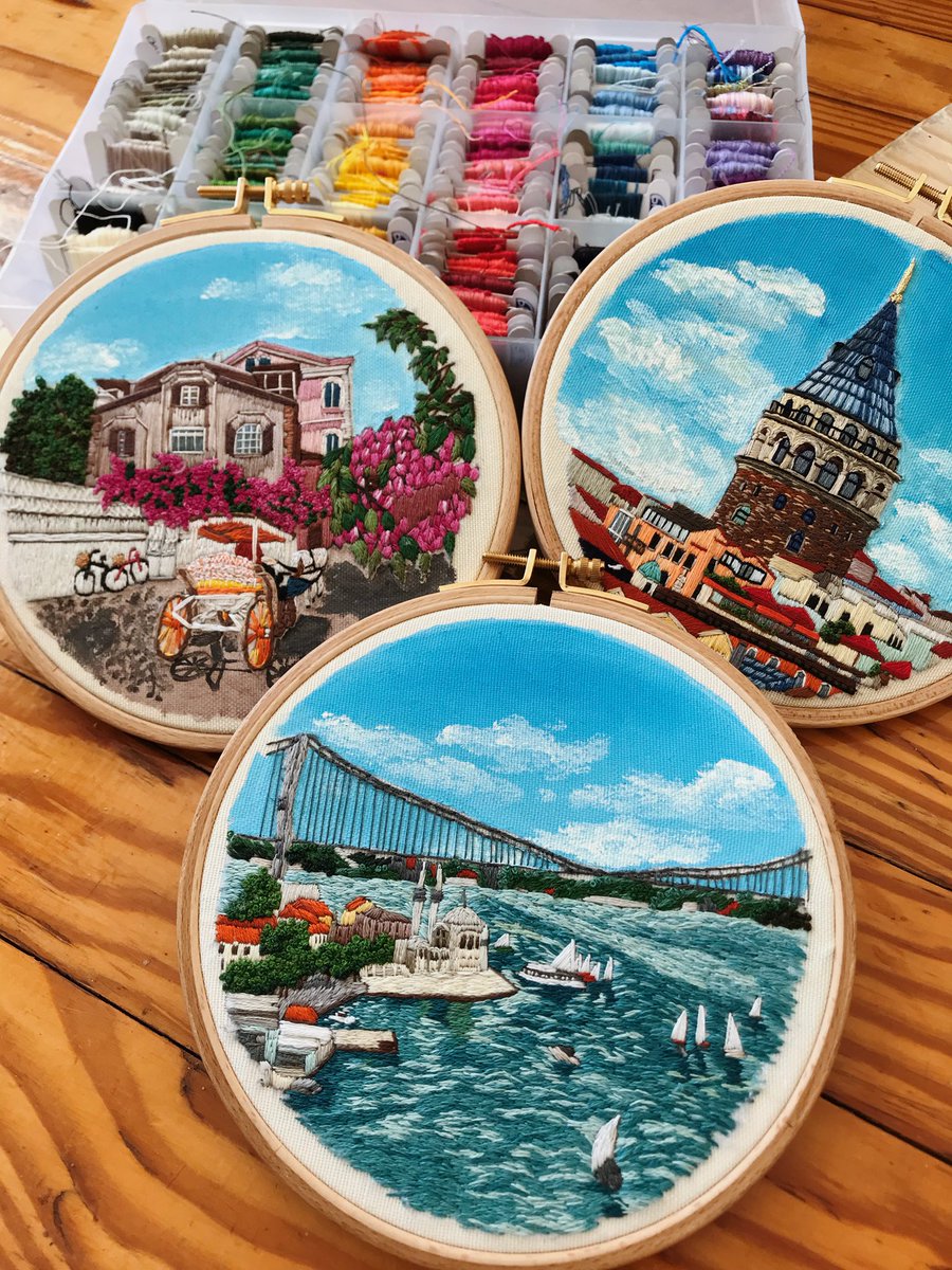 İstanbul nakışlarıma çok yakıştı ^^