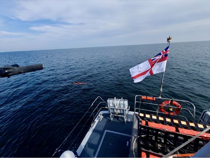 💪 Small is mighty. HMS Express &amp; HMS Pursuer have been in the Baltic Sea delivering surface warfare &amp; mine hunting training with NATO. 

Alongside Puncher &amp; Dasher, the P2000 patrol boats had personnel from the Mine Threat Exploitation Group embarked to carry out search missions