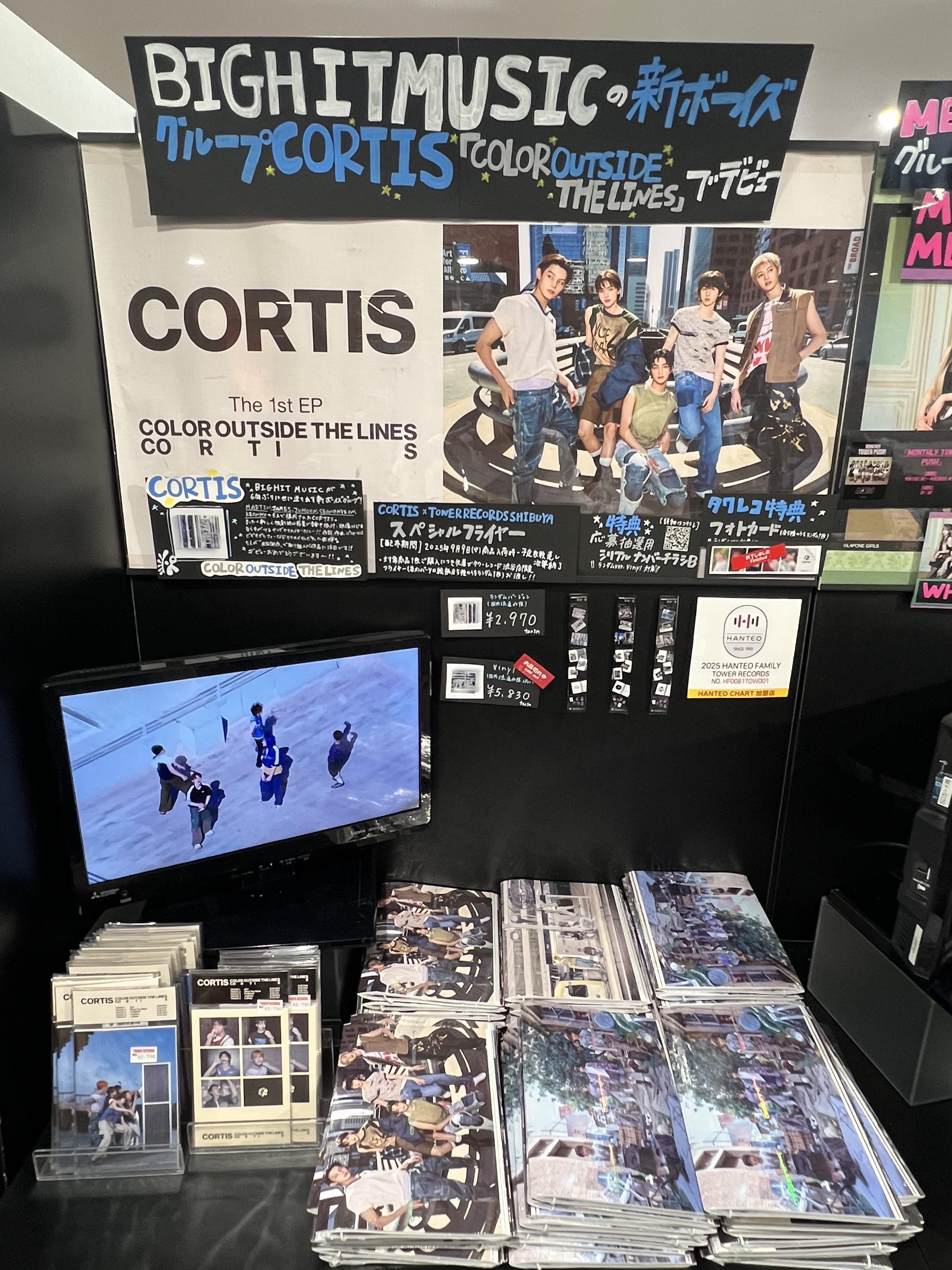 CORTIS　ソンヒョン　 リリース　パーティー　ライブ Weverse 特典 タワーレコード渋谷店 on X: 