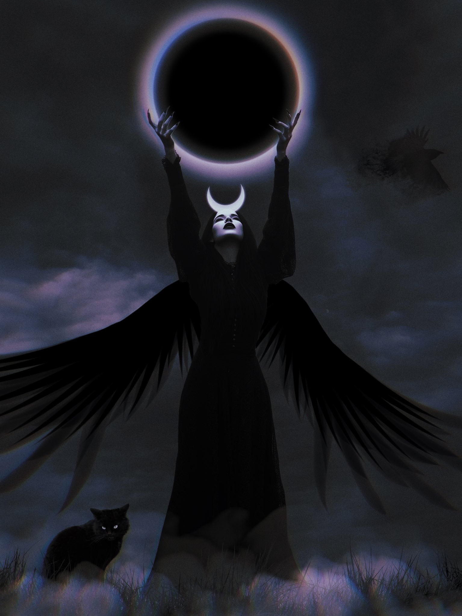 「MOON.」CLARITY ART moon-and-sun-and-stars-