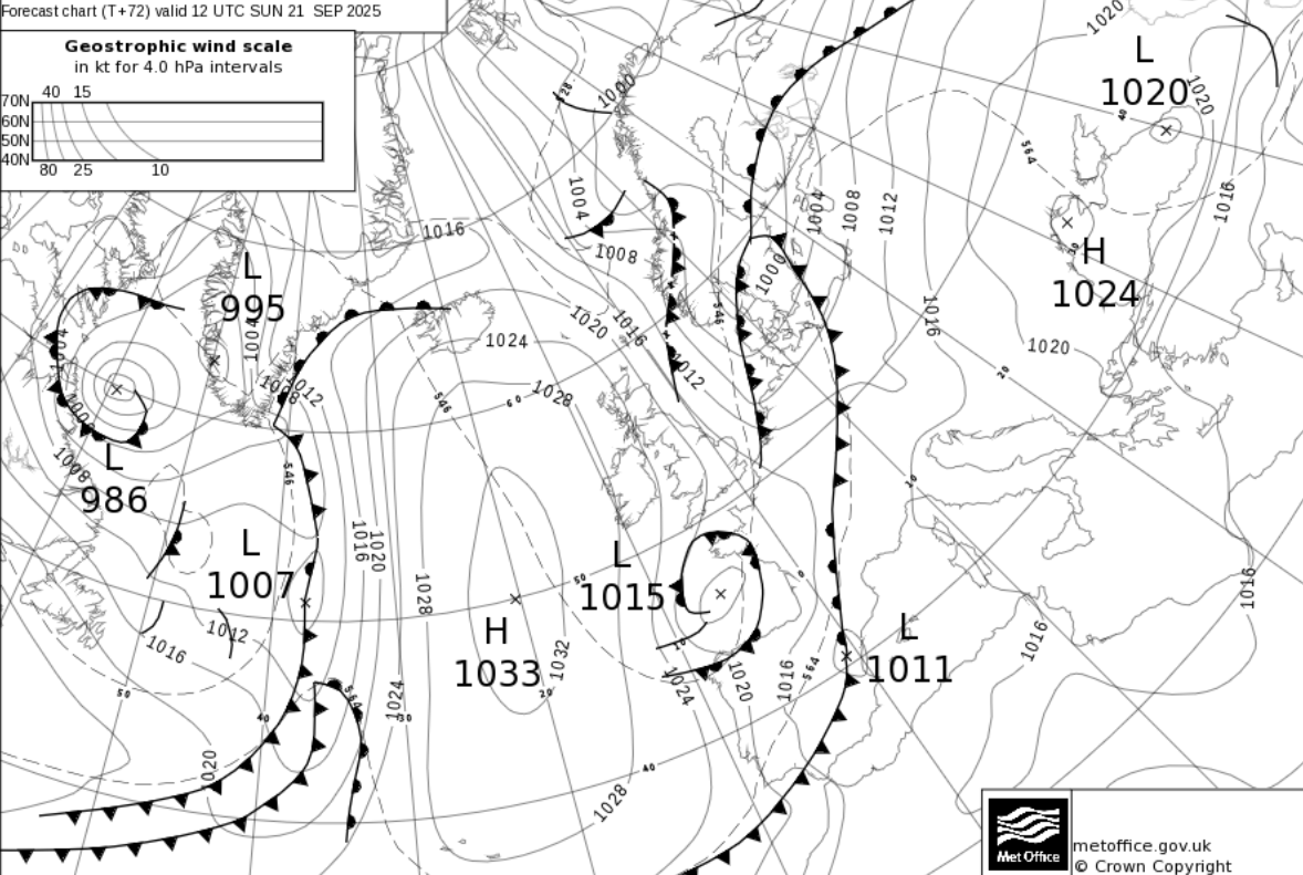 Diumenge pas de fornt molt actiu que escombrarà tota Catalunya.

Ruixats i tempestes generals. Probablement afectarà a totes les comarques catalanes sense excepció.

Irregularitat en la distribució de les precipitacions.

Risc d'aiguats locals. Caldrà estar atents!!