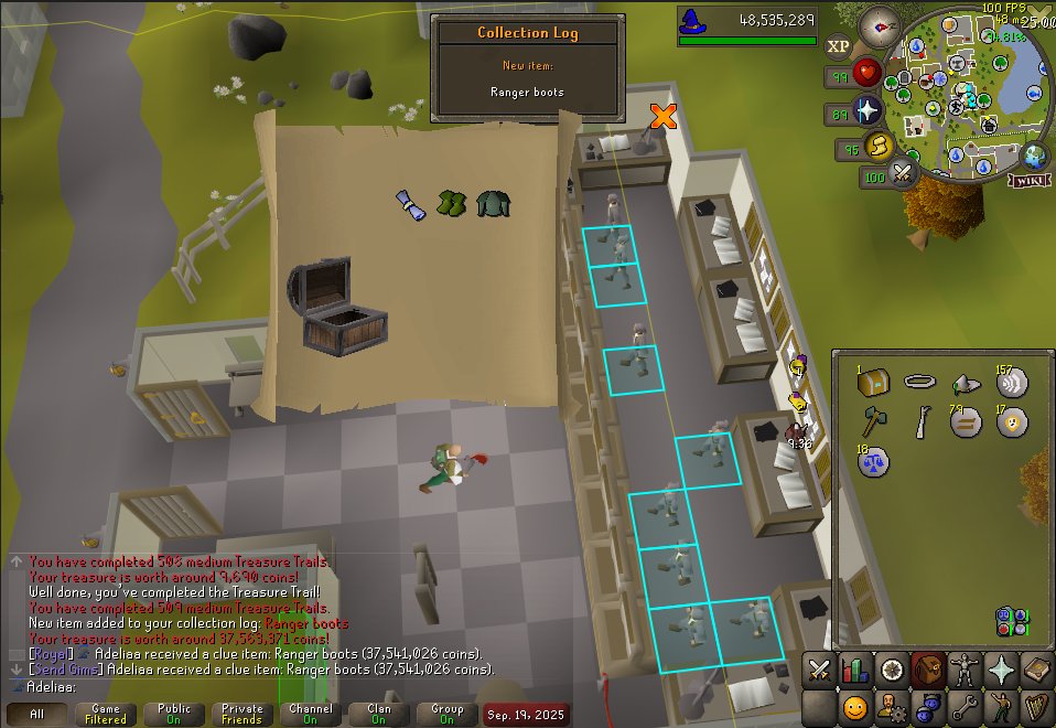 Ranger boots 509 medium clues, max avernic treads finally
