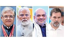 अरे भाई राहुल गांधी या कांग्रेस ज्ञानेश कुमार के ख़िलाफ़ इसलिए केस नहीं कर सकते क्योंकि मोदी सरकार ने 2023 में ही कानून में संशोधन करके उन्हें और अन्य चुनाव आयुक्तों को किसी भी कार्रवाई से बाहर कर दिया है। 
कोई उनके ख़िलाफ़ कोई केस कर ही नहीं सकता, कानून इसकी इज़ाज़त ही नहीं