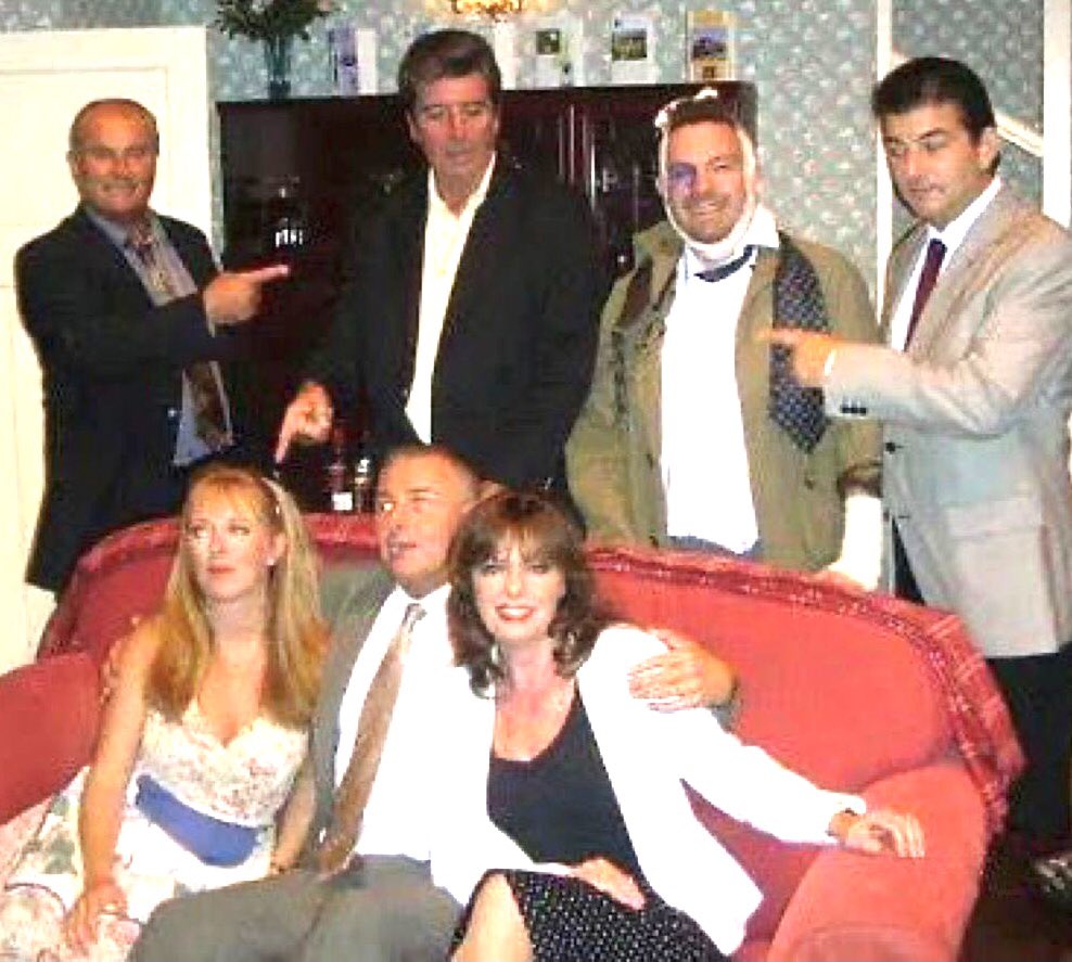 vickimichelle's tweet photo. Happy Birthday Fab Sally Ann Matthews. Was great when we worked on “Funny Money” with @GilesWatling #DavidCallister @JohnAltman4Real #ChrisEllison #PatrickKearns #PeterBlake @emmerdale @itvcorrie #FridayThoughts https://t.co/gqFYkrEPsS