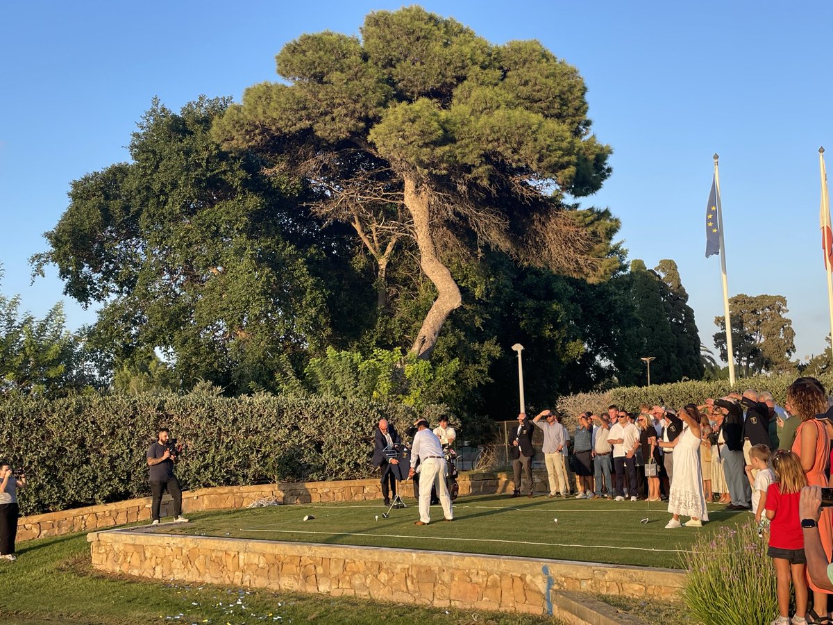 Fantastic day at the opening of the New Course at Royal Malta Golf Club. It’s been a great privilege to work with the club over the past 13 years and I am delighted with the course. Thank you to all the members and staff who have played such a big part in its success. 👏🙏