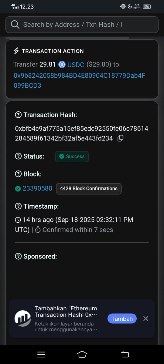 _aymkt1's tweet photo. @yunepto Bg bisa bantu gue gk saya keliru deposit usdc ke wallet lighter nya langsung jadinya nyangkut di blockchain arbitrumscan dan withdraw usdc di dex lighter lewat eth juga malah nyangkut kata chat gpt bisa di keluarkan oleh pihak dex lighter tolong bantuin bg https://t.co/OoU3yFvYJI